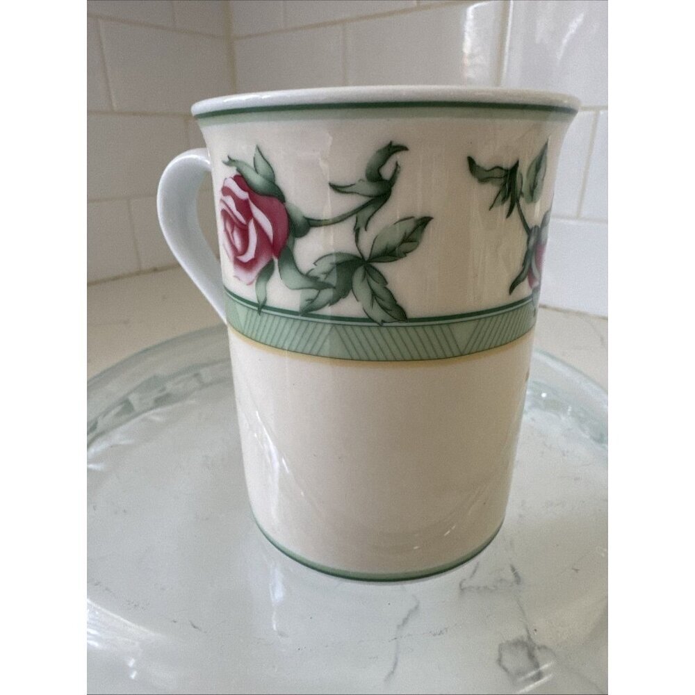 Wedgewood English Cottage Rose Coffee Mug - Picture 2 of 11